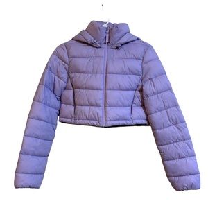 Zara Cropped Puffer Jacket